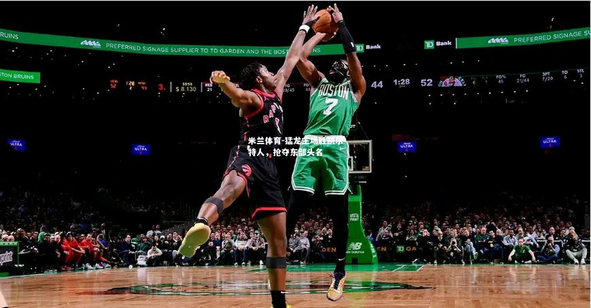 猛龙主场胜凯尔特人，抢夺东部头名